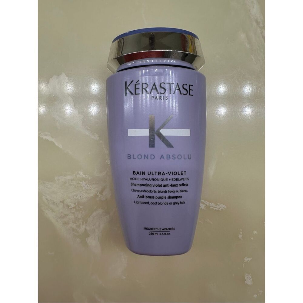 Kerastase Blond Absolu Anti Brass Purple Shampoo (Used, 75% full)